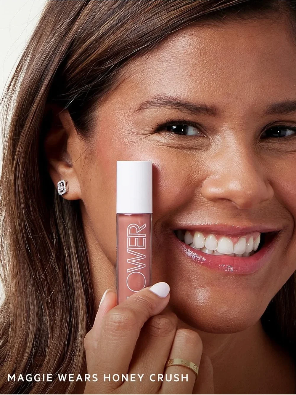 FLOWER Beauty Gloss Crush Lip Serum - Honey Crush